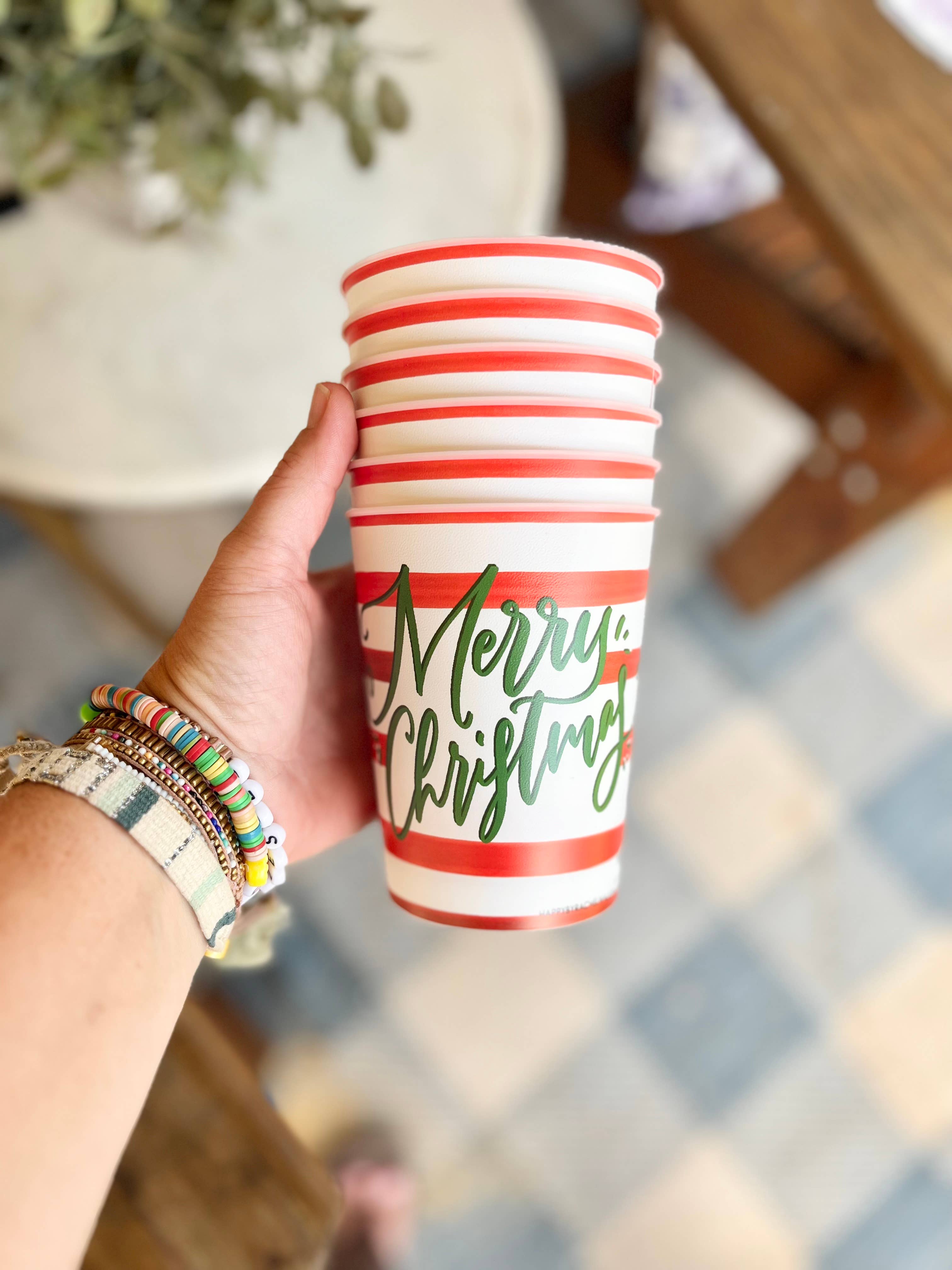 Christmas Reusable Cups